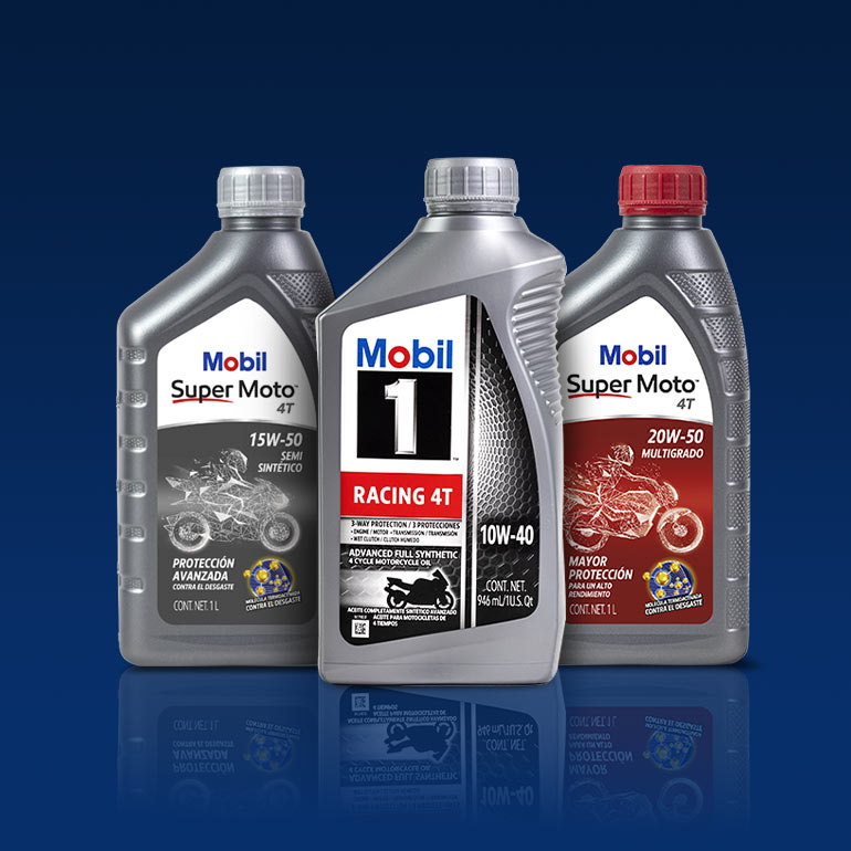 La nueva línea de lubricantes Mobil ofrece mayor protección para motos.